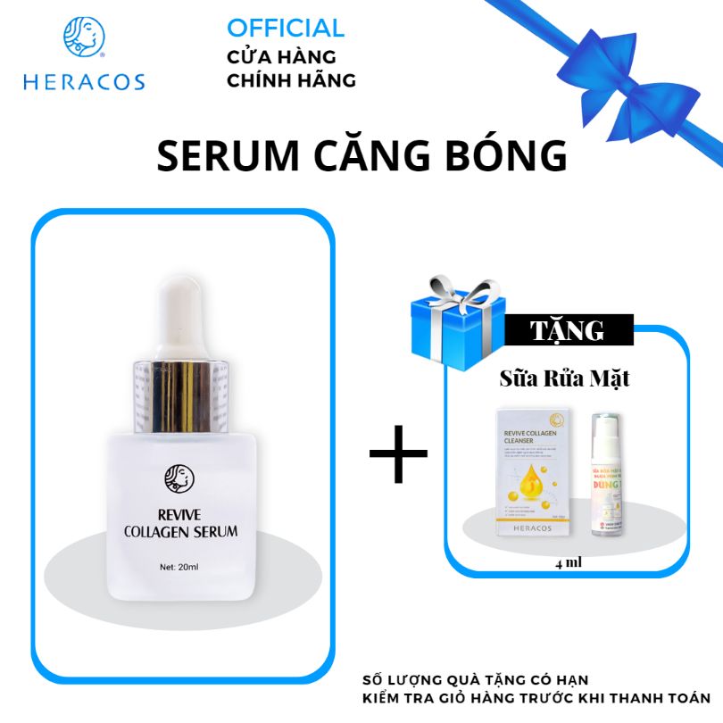 Serum Trắng Da Mờ Nám, Serum Căng Bóng Da Heracos