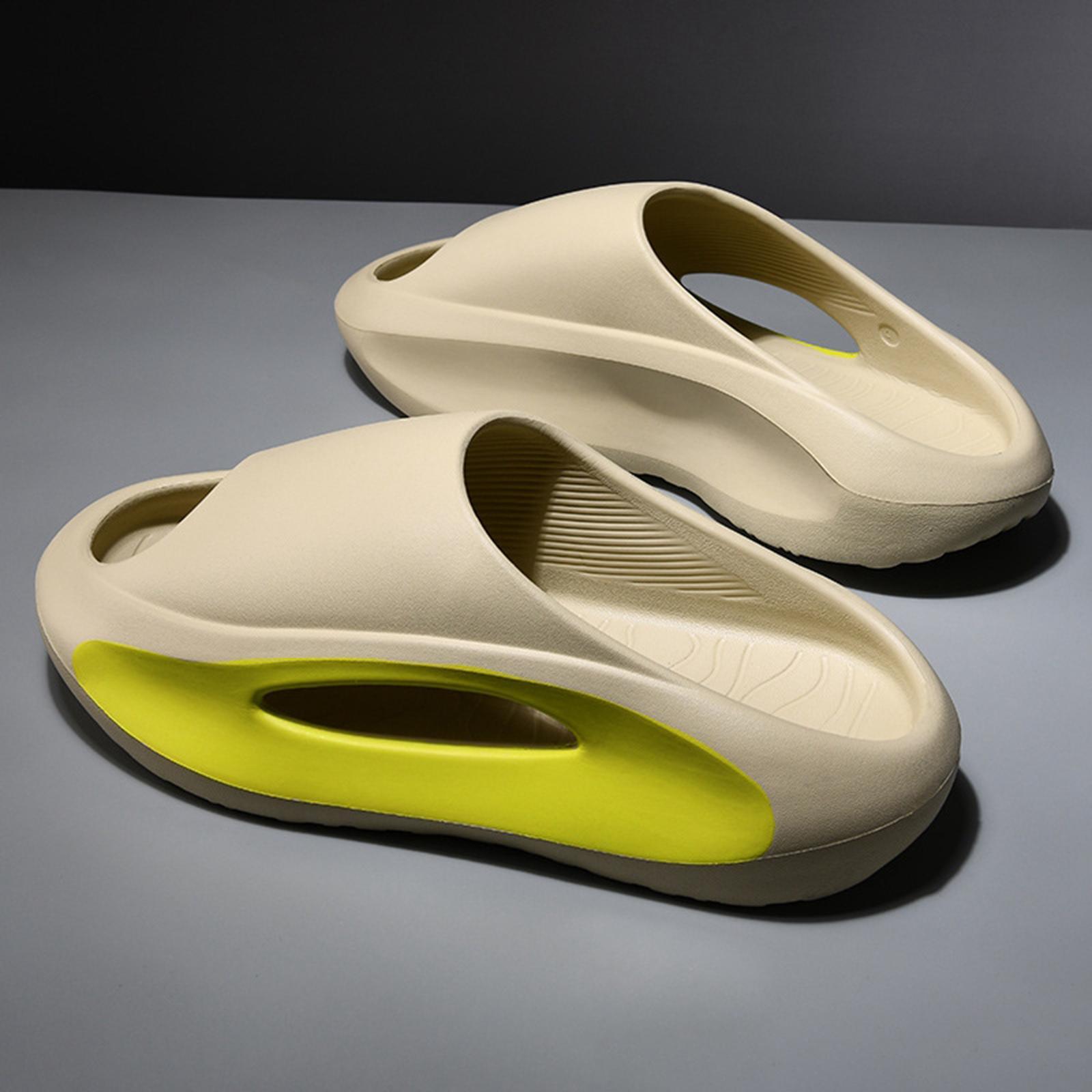 Pair Unisex Slippers House Bathroom Home Indoor Nonslip EVA Sandals for Unisex Shower