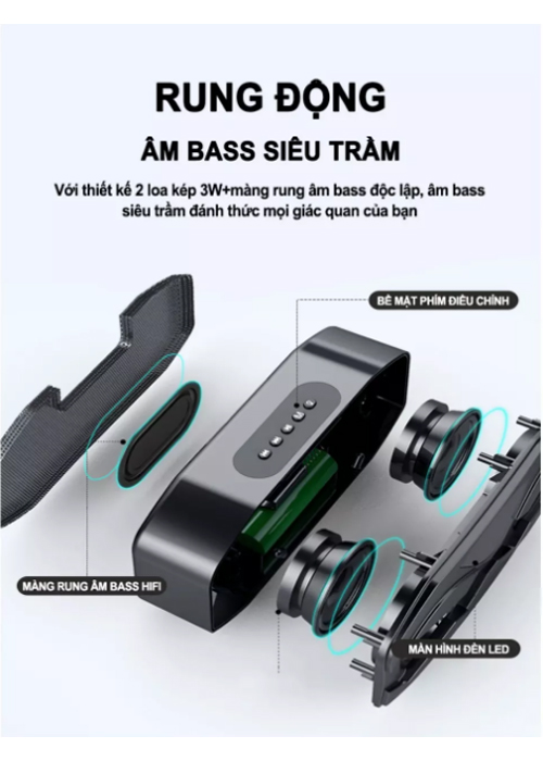 Loa bluetooth, âm bass siêu trầm, loa dã ngoại, loa mini