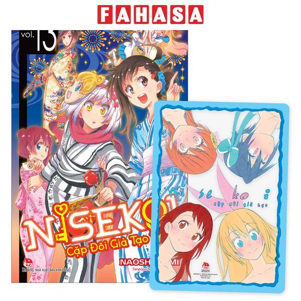 Sách - Nisekoi - Cặp Đôi Giả Tạo - Tập 13 - Yên Tâm - Tặng Kèm Card Nhựa Trong