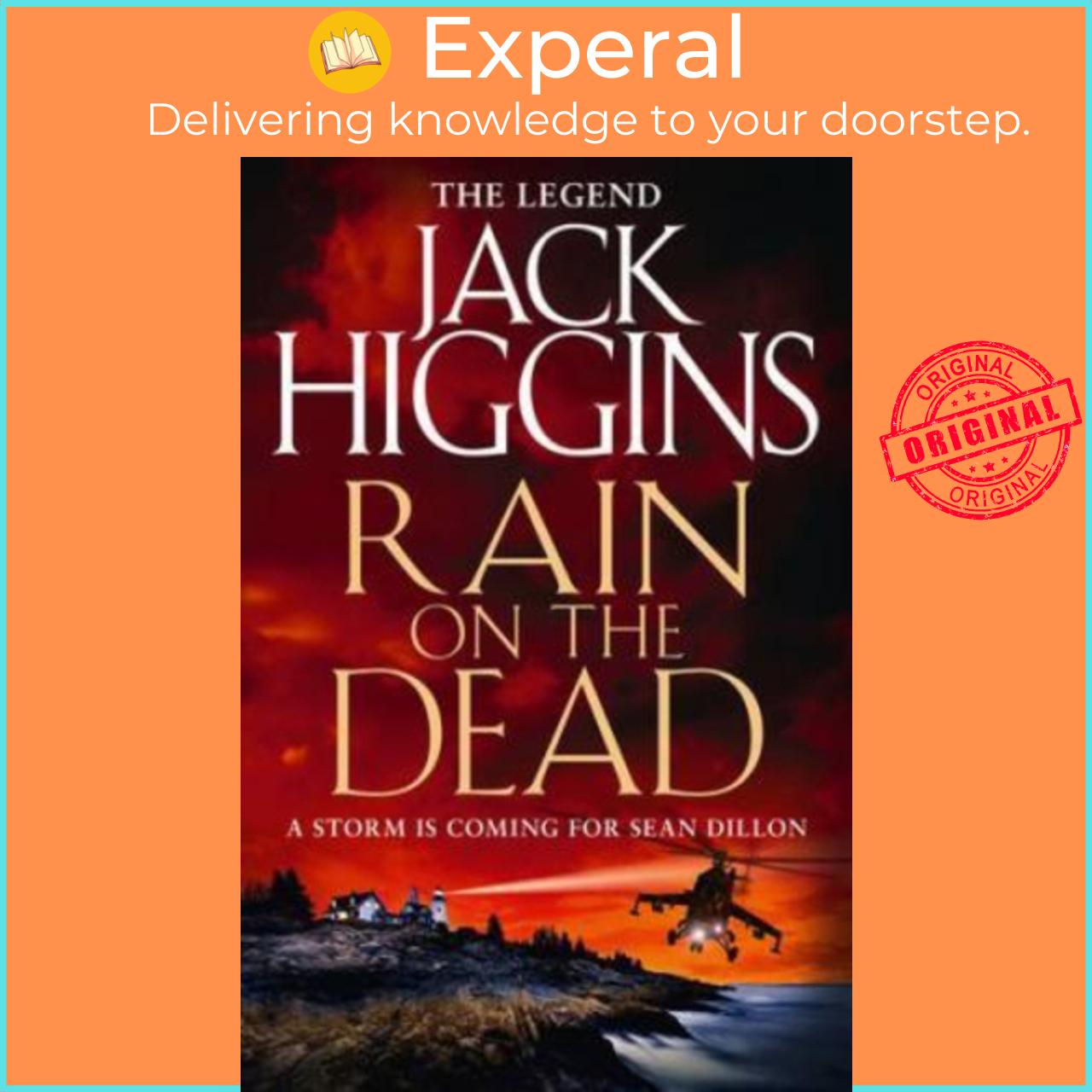 Sách - Rain on the Dead by Jack Higgins (UK edition, paperback)