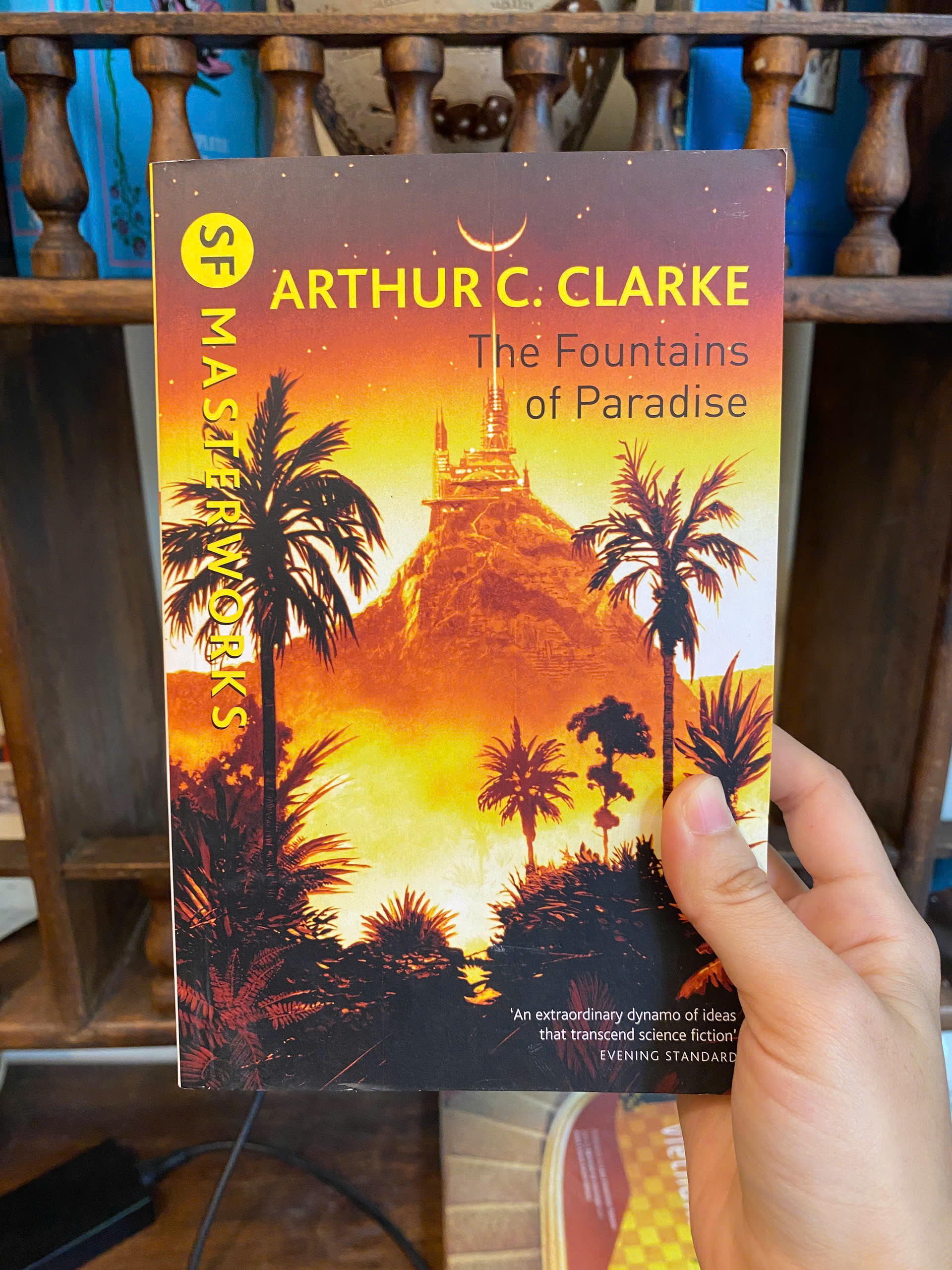 Sách - SF Masterworks: The Fountains of Paradise by Arthur C. Clarke | Science Fiction / Fantasy