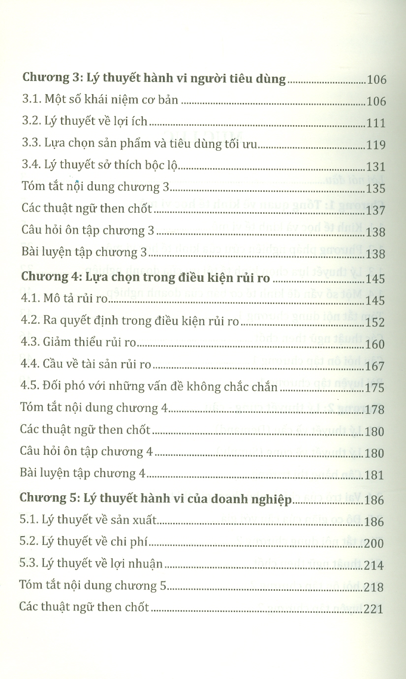 Giáo Trình Kinh Tế Vi Mô - TS. Vũ Trọng Phong & TS. Trần Thị Hòa -