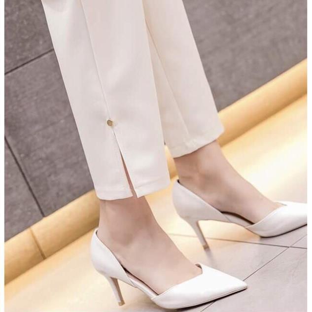 QUẦN BAGGY XẺ GẤU SIÊU ĐẸP CHẤT TUYẾT MƯA ĐỨNG FROM THỜI TRANG BANAMO FASHION QUẦN BAGGY XẺ GẤU 8311