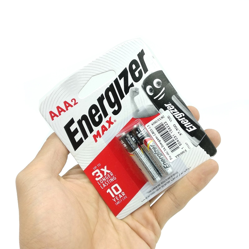 Pin Energizer Max E92 BP2 AAA 1.5V LR03