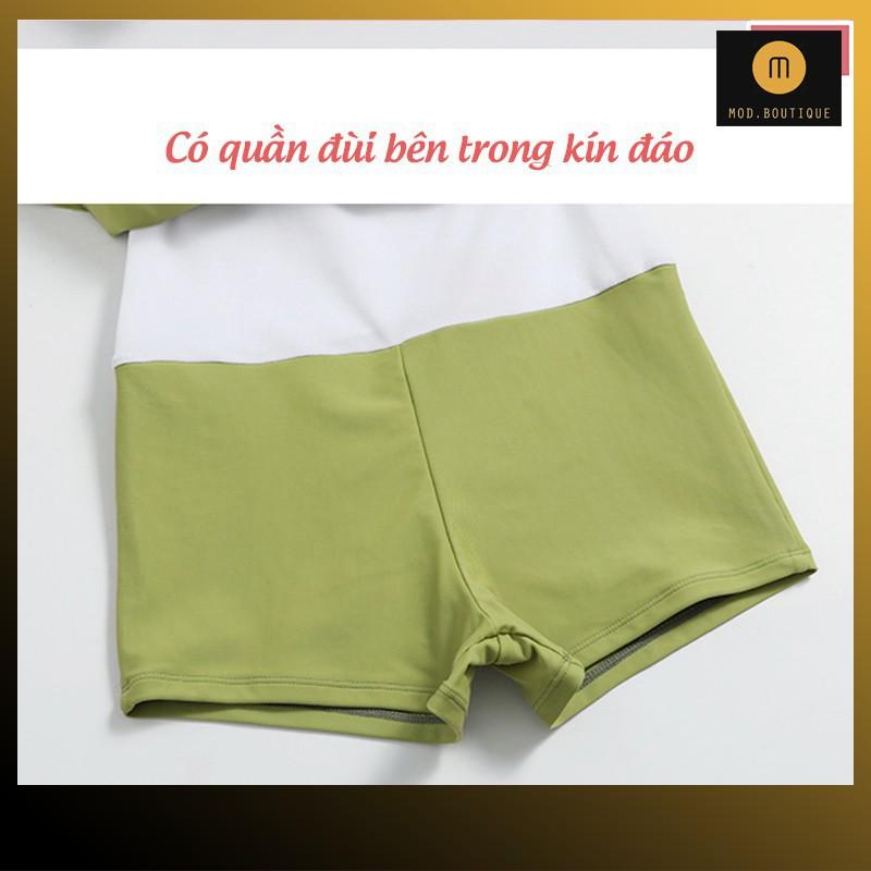 Váy Nữ Hở Vai Hai Dây Đi Chơi, Đi Biển Phong Cách Hàn Quốc Nhẹ Nhàng 2021 V11 ! *