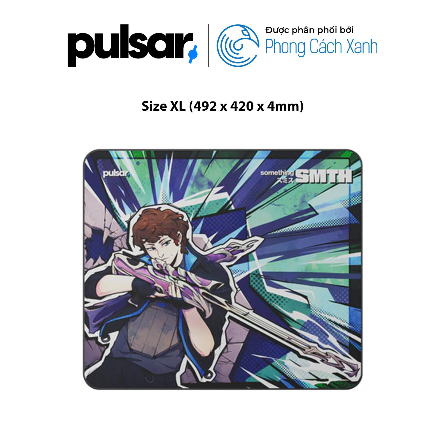 Lót chuột Pulsar [Pro Series] PRX Something Gaming Mousepad - Hàng Chính Hãng