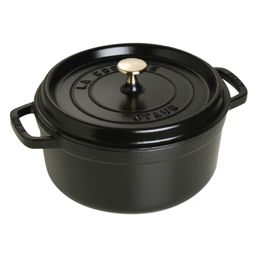 Nồi Tròn Staub 24cm – Màu Đỏ Cherry