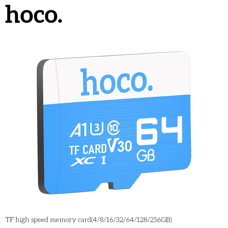 Thẻ nhớ 128Gb/64Gb/32Gb/16Gb/8Gb/4Gb Hoco U3 Class 10 – chuyên cho CAMERA, điện thoại, máy ảnh hàng chính hãng