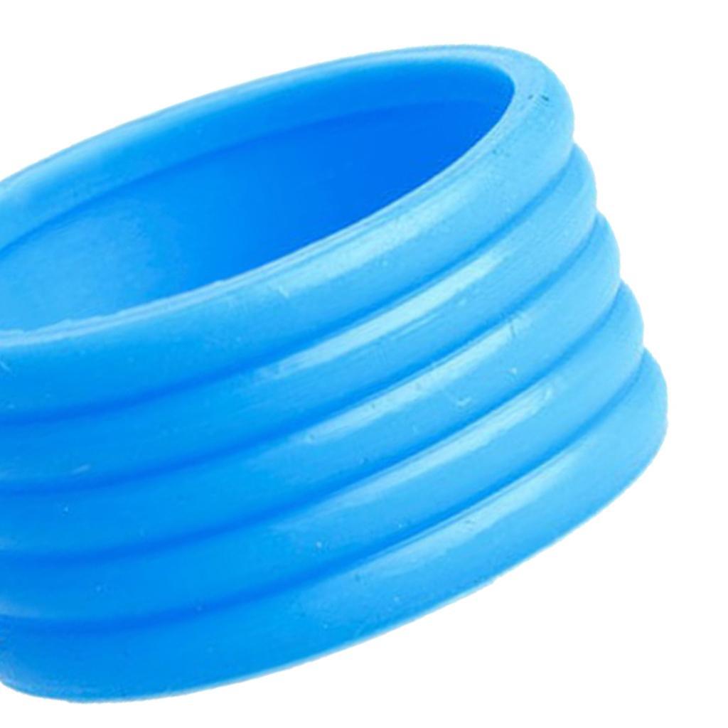 2pcs Silicone Tennis Racket Racquet Handle Loop
