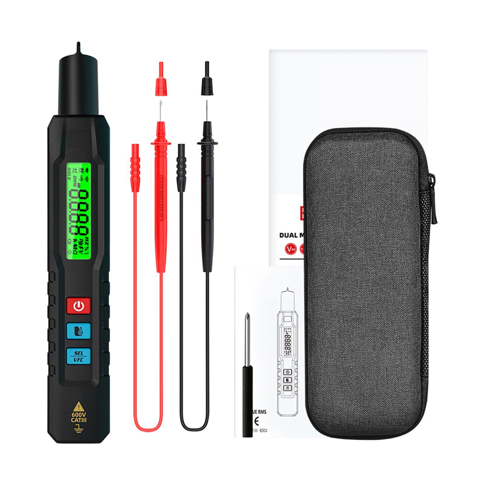 Digital Multimeter LCD Display Continuity Test Automatic for Electricians