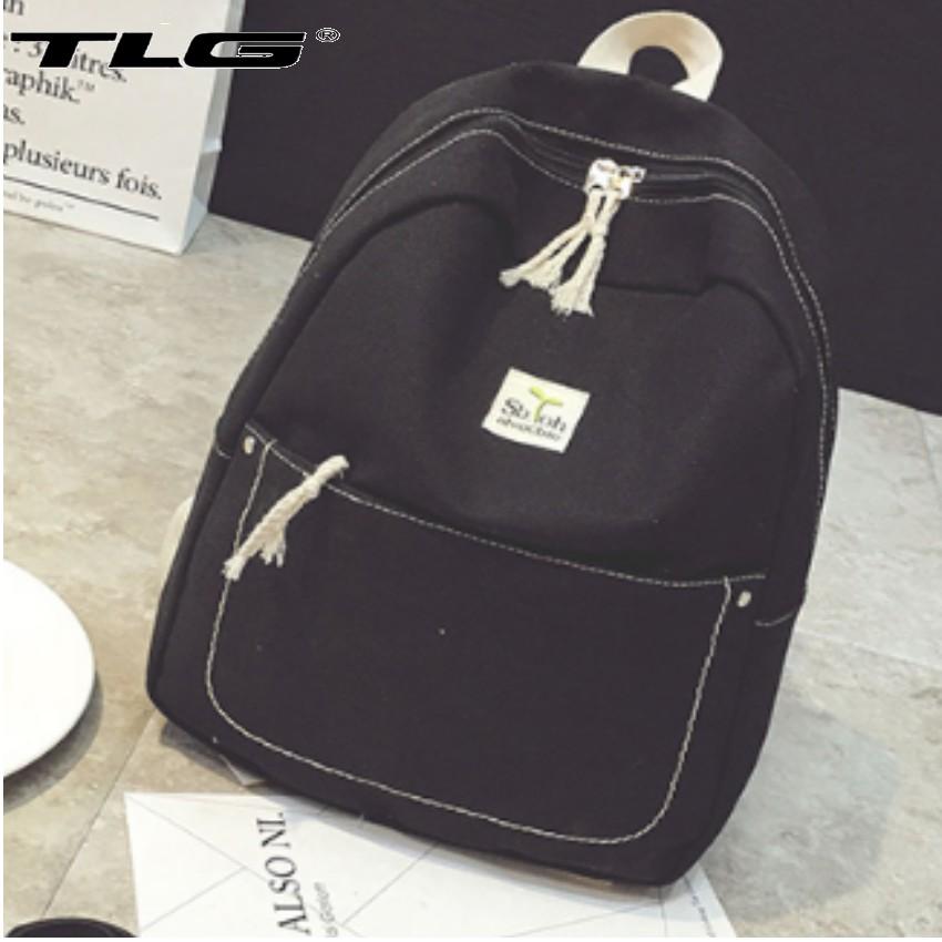 Ba Lô Canvas Sinh Viên Phong Cách Hàn Quốc 208069 1