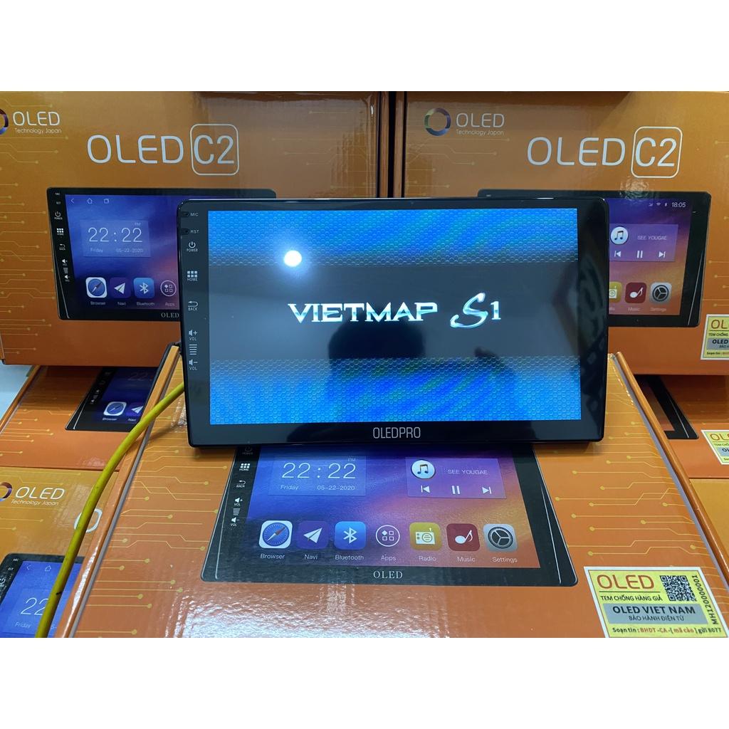 Màn Hình Android OLED WIFI RAM2G ROM32G ,Màn hình ô tô android xem Vietmap, GPS chỉ đường, có TIẾNG VIỆT, màn hình ô tô c