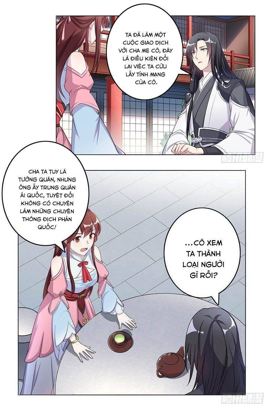 lầu trà thủy sinh mộng chapter 5 14