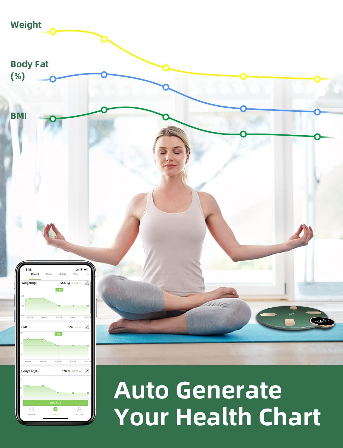 Cân Cân Cân cơ thể Kết nối Cân cơ thể Máy đo trở kháng