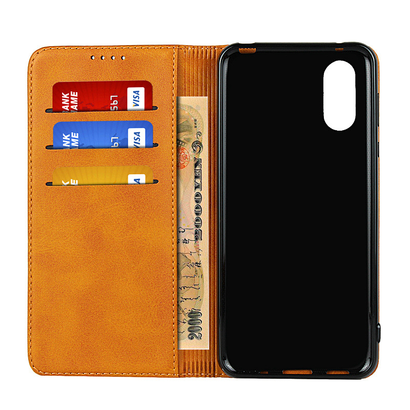 Bao da dành cho iPhone 6/7/8/X/XR/XsMax/11/11ProMax nắp gập da cao cấp, mềm xịn, bền màu có ngăn dựng thẻ ATM, giấy tờ cá nhân
