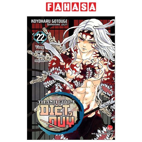 Sách - Thanh Gươm Diệt Quỷ - Kimetsu No Yaiba - Tập 22 - Vòng Xoay Vận Mệnh (Tái Bản 2025)
