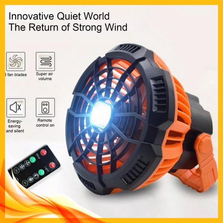 ️ Đèn quạt 2 in 1 ngoài trời mới USB Outdoor Fan Portable USA X10