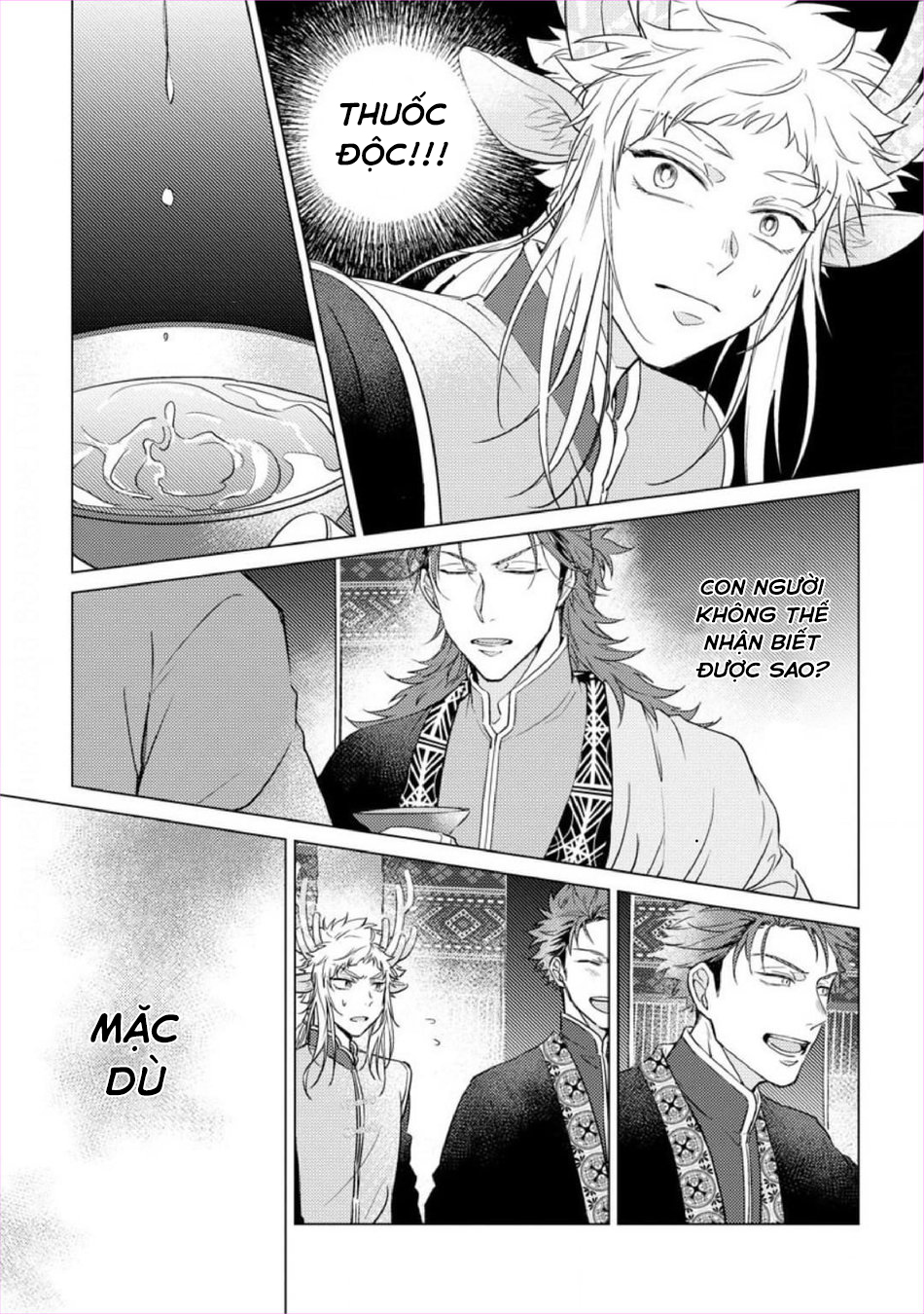 gặp gỡ em, thú nhân màu chàm trắng chapter 2 12