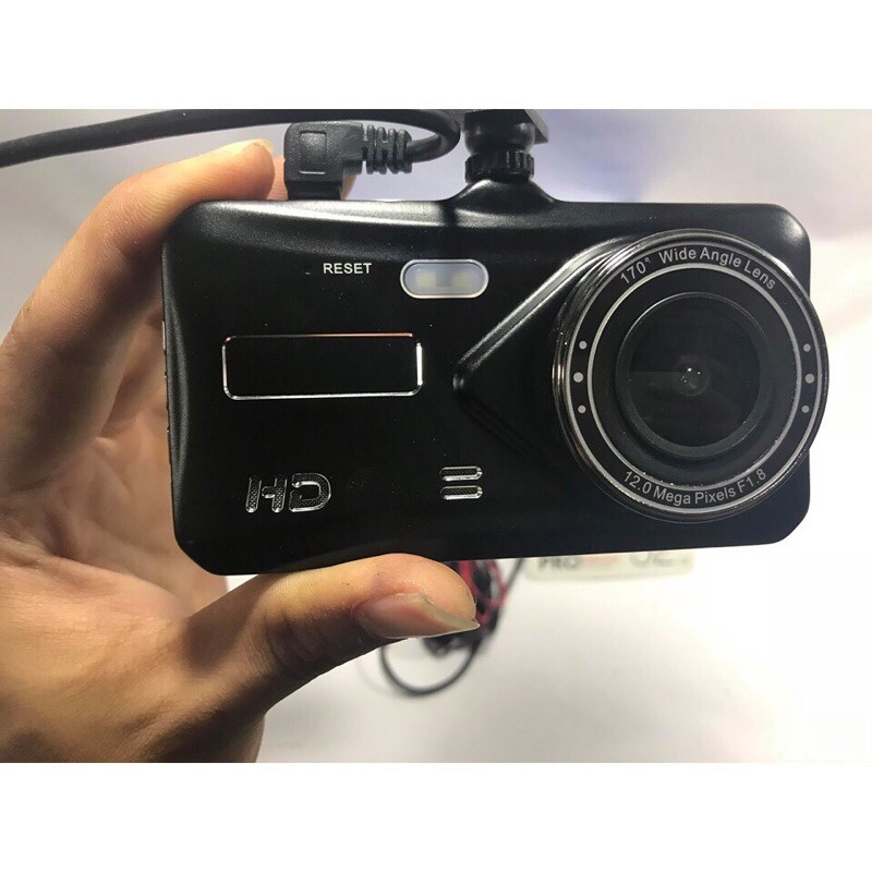 Camera Hành Trình Ô tô Trước và Sau Dual Lens A10 Full HD 12V-24V cắm tẩu - Tích Hợp Màn Hình chạm Cảm Ứng