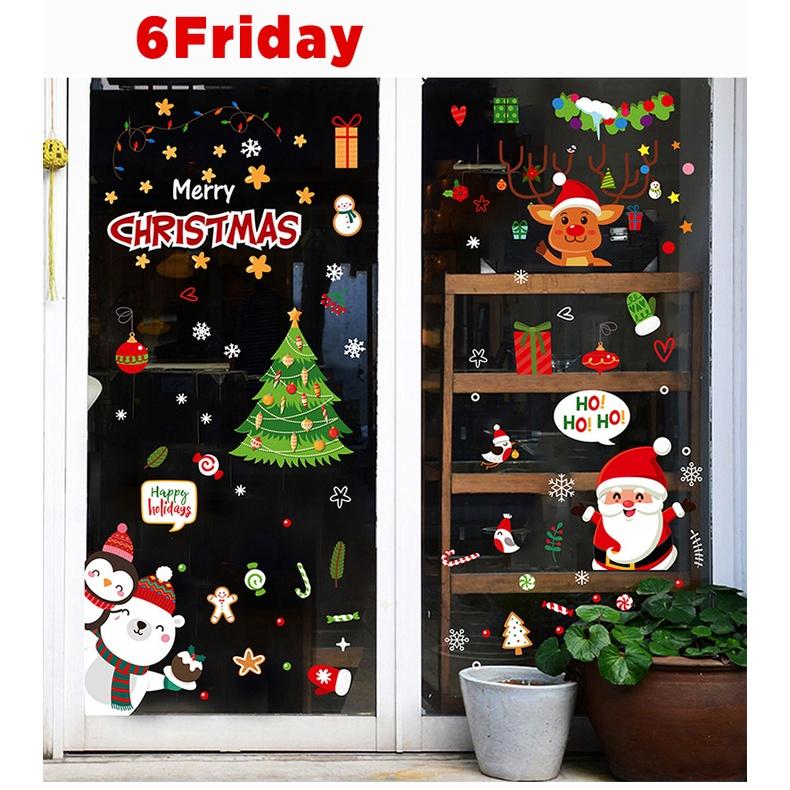 Decal trang trí noel, giáng sinh nhiều hình loại tốt