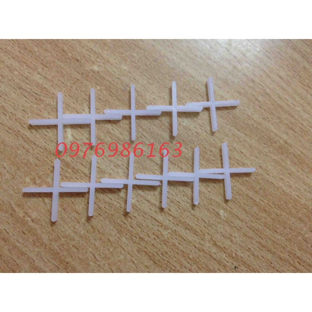 Ke dấu cộng lát gạch đóng túi 150-200 chiếc tuỳ kích thước, ke chữ thập làm thẳng đều mạch gạch