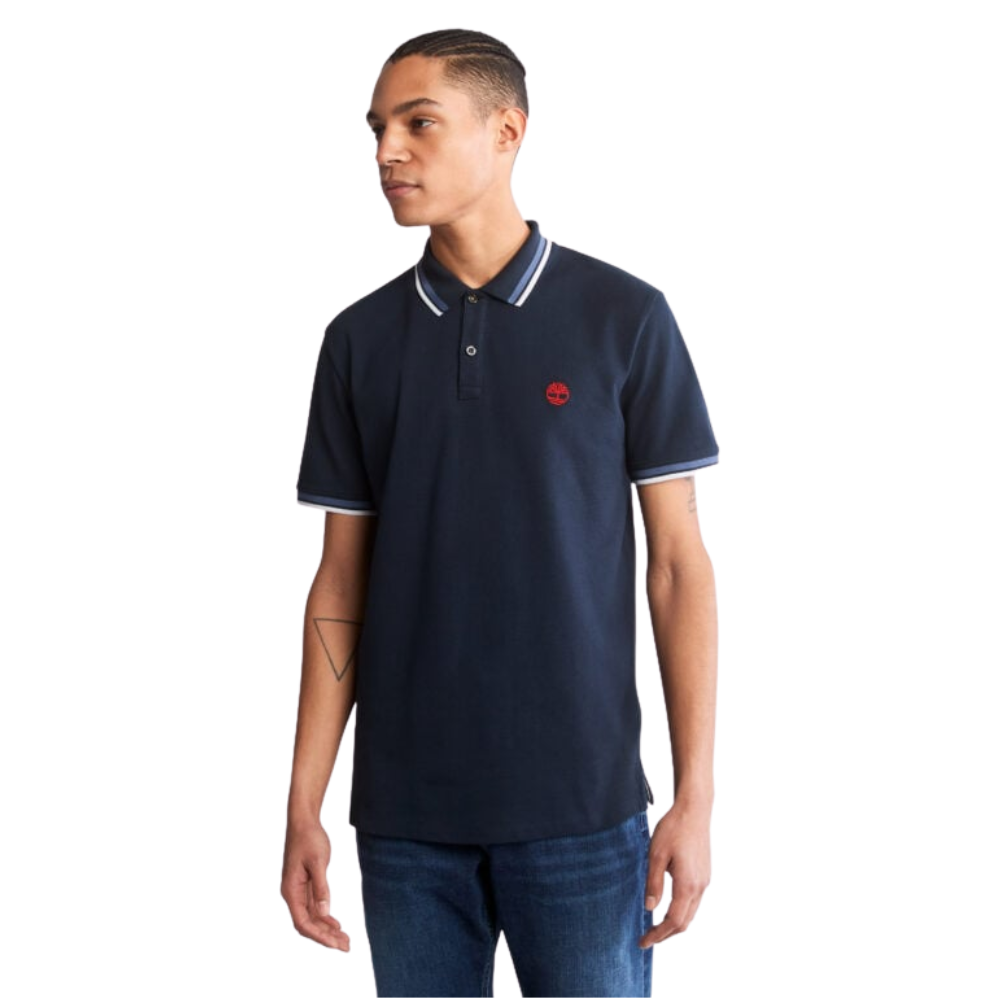 Timberland Áo Thun Polo Nam Millers River Tipped Pique Polo Slim TB0A62SH