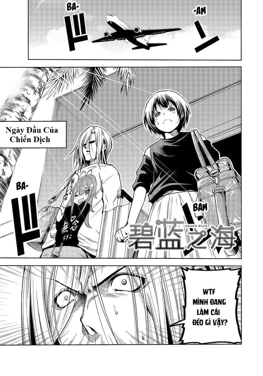 cô gái thích lặn - grand blue chapter 64 1