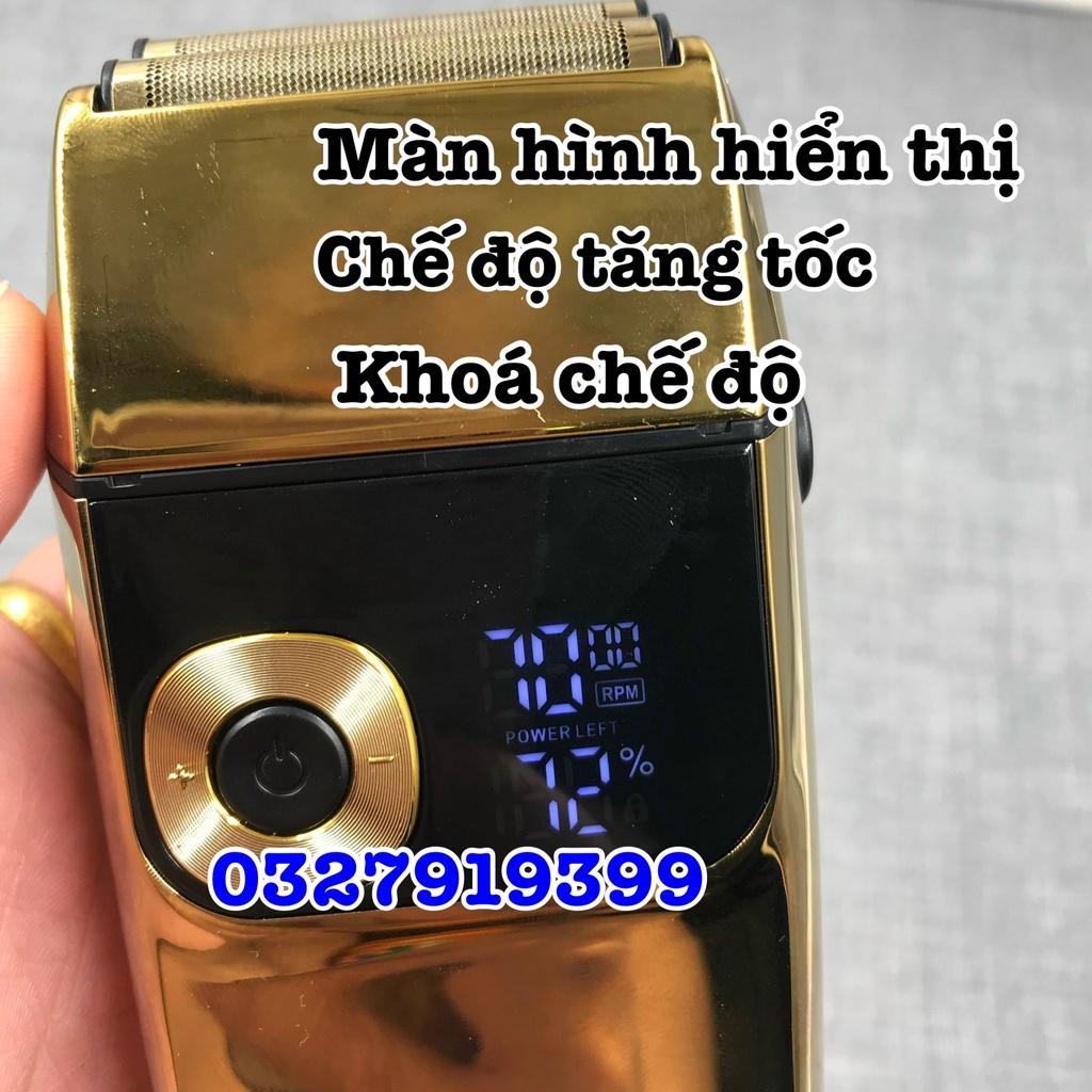 Máy cạo khô - cạo râu cao cấp KEMEI 2028 - có tăng tốc, màn hình