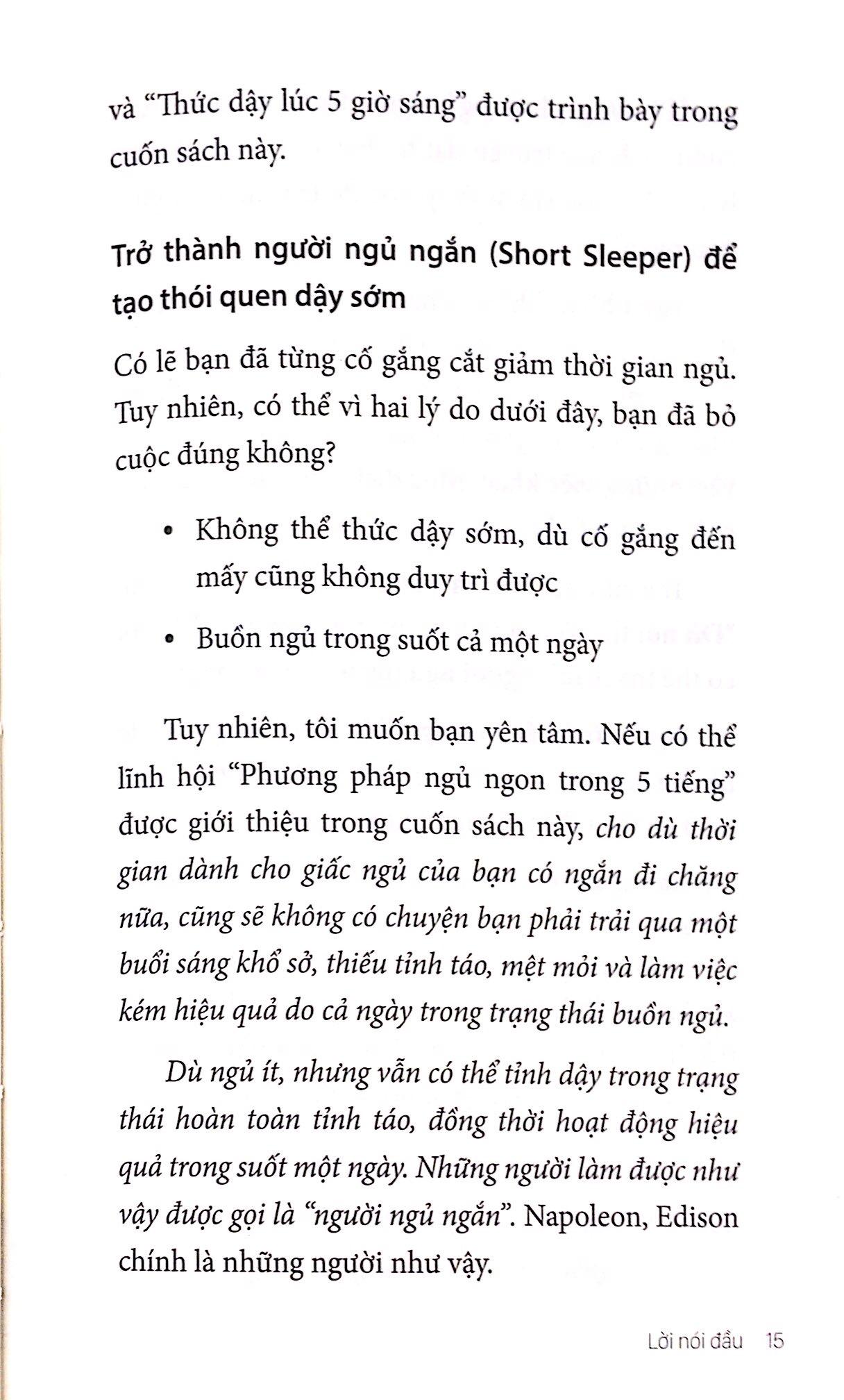 Ngủ Ít Vẫn Khỏe - 5 Tiếng Là Đủ Sao Phải Là 8? (Tái Bản)