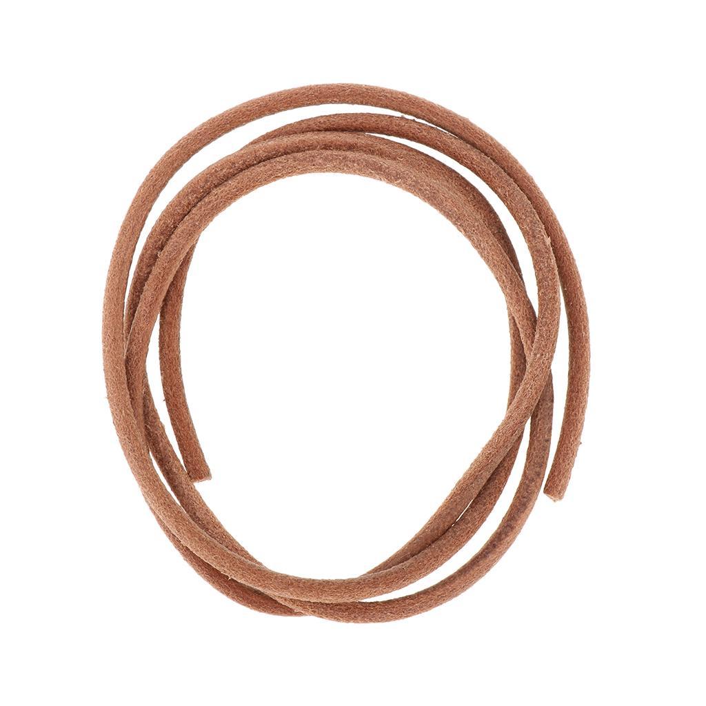 1 Meter Long Leather Cord Jewelry Kumihimo Making Thread Rope Braiding String1mm 1.5mm 2mm 2.5mm 3mm 4mm 5mm 6mm 8mm for DIY Crafts
