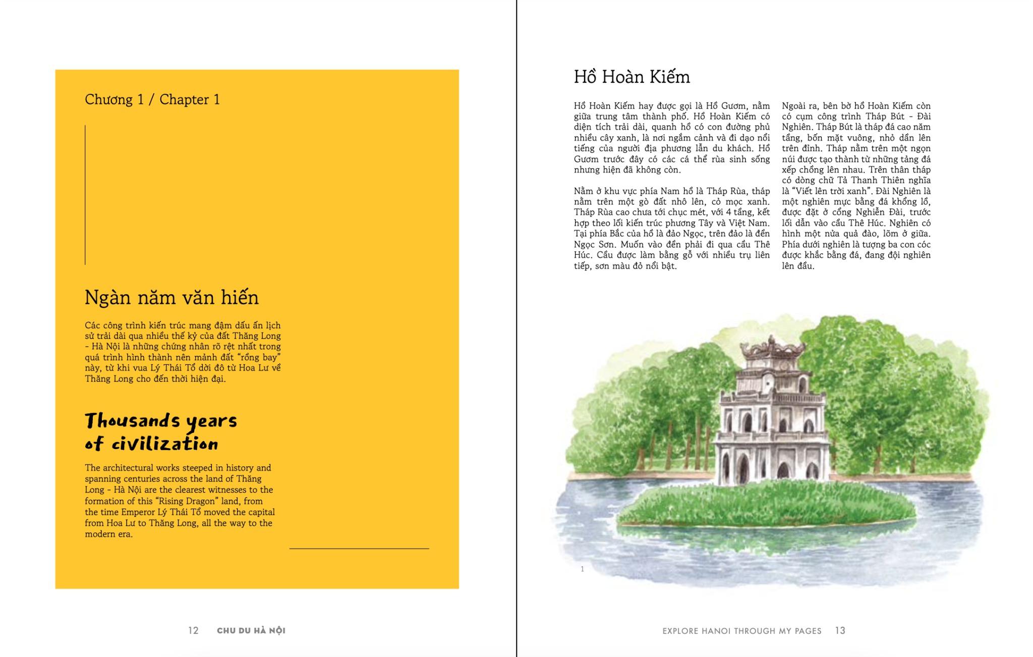 Sách - Việt Nam Dọc Miền Du Ký - Tập 3 - Chu Du Hà Nội - Explore Hanoi Through My Pages - Bìa Cứng