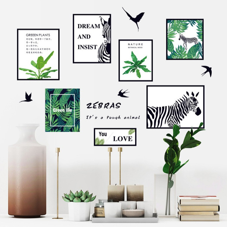 Tranh decal dán tường cao cấp thiên nhiên tươi trẻ