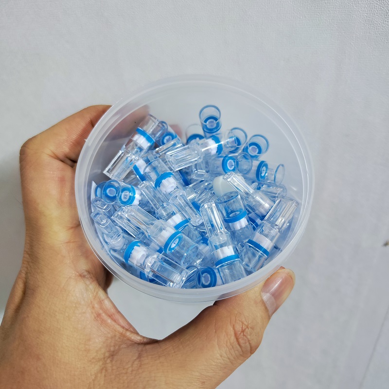 Hộp 100 đầu lọc thuốc bảo vệ sức khỏe, Kèm 4 ron chuyển loại nhỏ