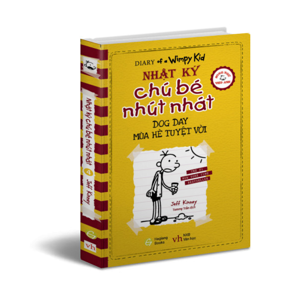 Nhật ký chú bé nhút nhát Song ngữ Việt-Anh Tập 4