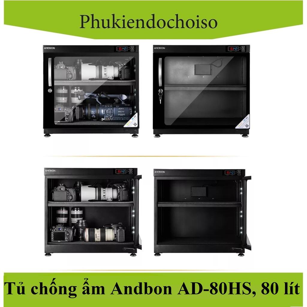 Tủ chống ẩm Andbon AD-80HS -Taiwan, Hàng chính hãng