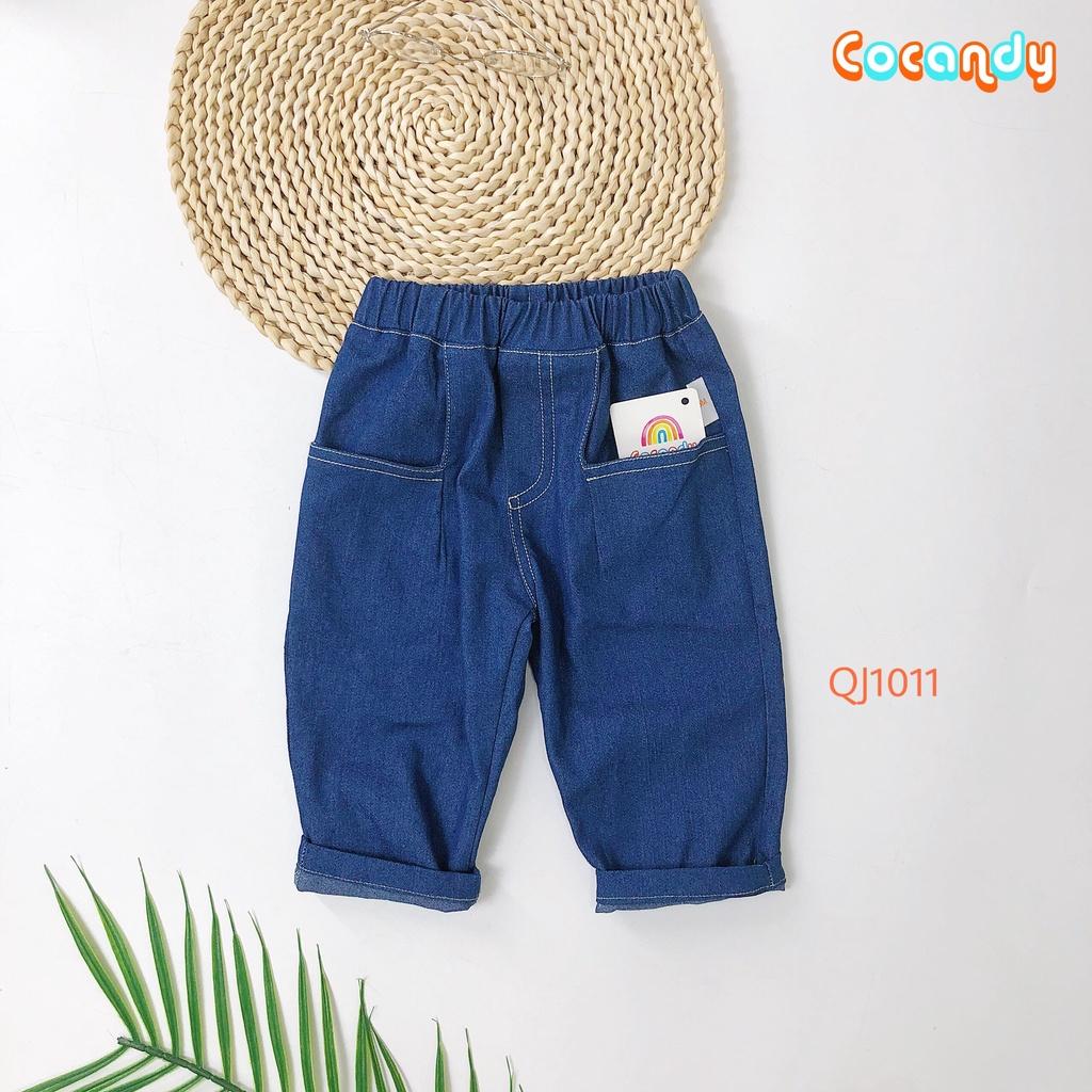 Quần dài jean xanh cho bé của COCANDY mã QJ101154, Q0151