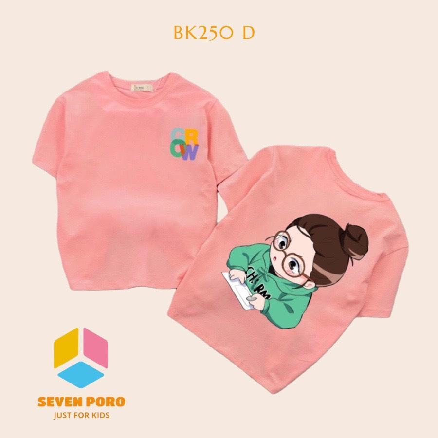 [Giá hủy diệt] Áo Thun Form Rộng Bé Gái Size Đại BK252D - Sevenporo