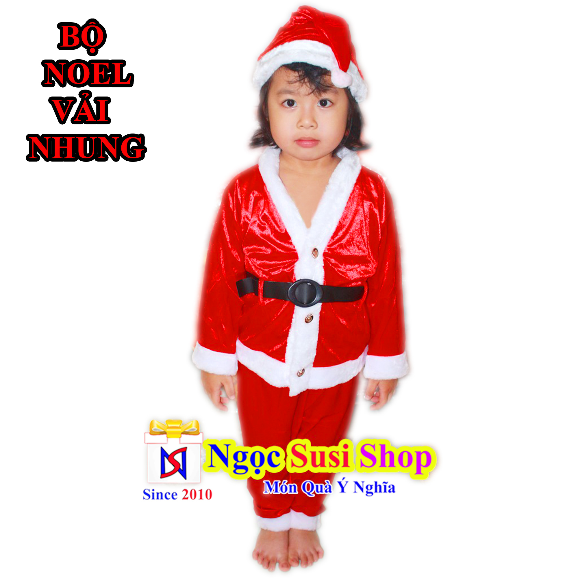 ĐỒ NOEL CHO BÉ ĐỒ GIÁNG SINH - VẢI NHUNG [HÀNG CHUẨN CAO CẤP