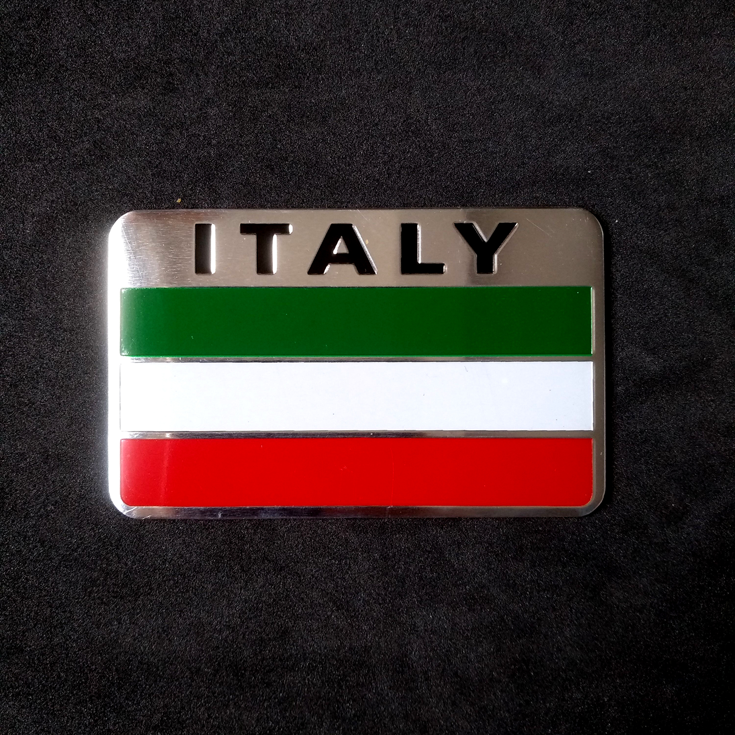 Sticker dán kim loại CỜ Ý - ITALY