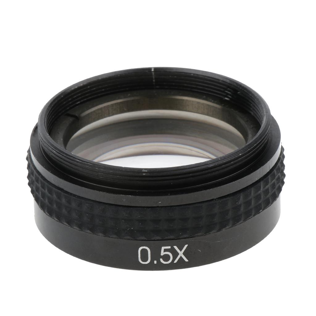 0.5 Compartment Barlow Auxiliary Lens with 42 Mm Mounting Thread for Stereo Microscope