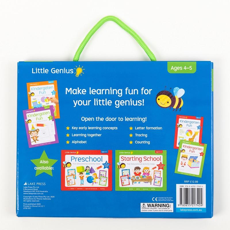 Little Genius Kindergarten Fun Educational Activity Case