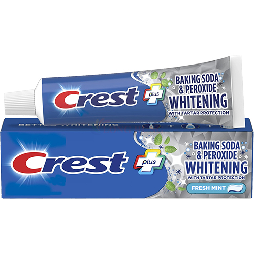 Kem đánh răng Crest Plus Whitening (161g) - Hàng chính hãng