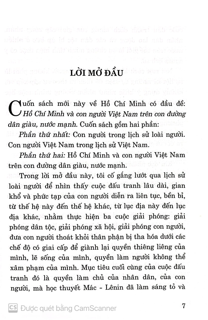 Hồ Chí Minh và con người Việt Nam trên con đường dân giàu, nước mạnh