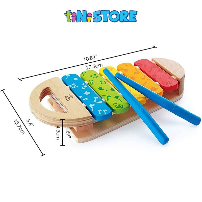 Đồ chơi bằng gỗ Hape nhạc cụ xylophone nhiều màu E0606