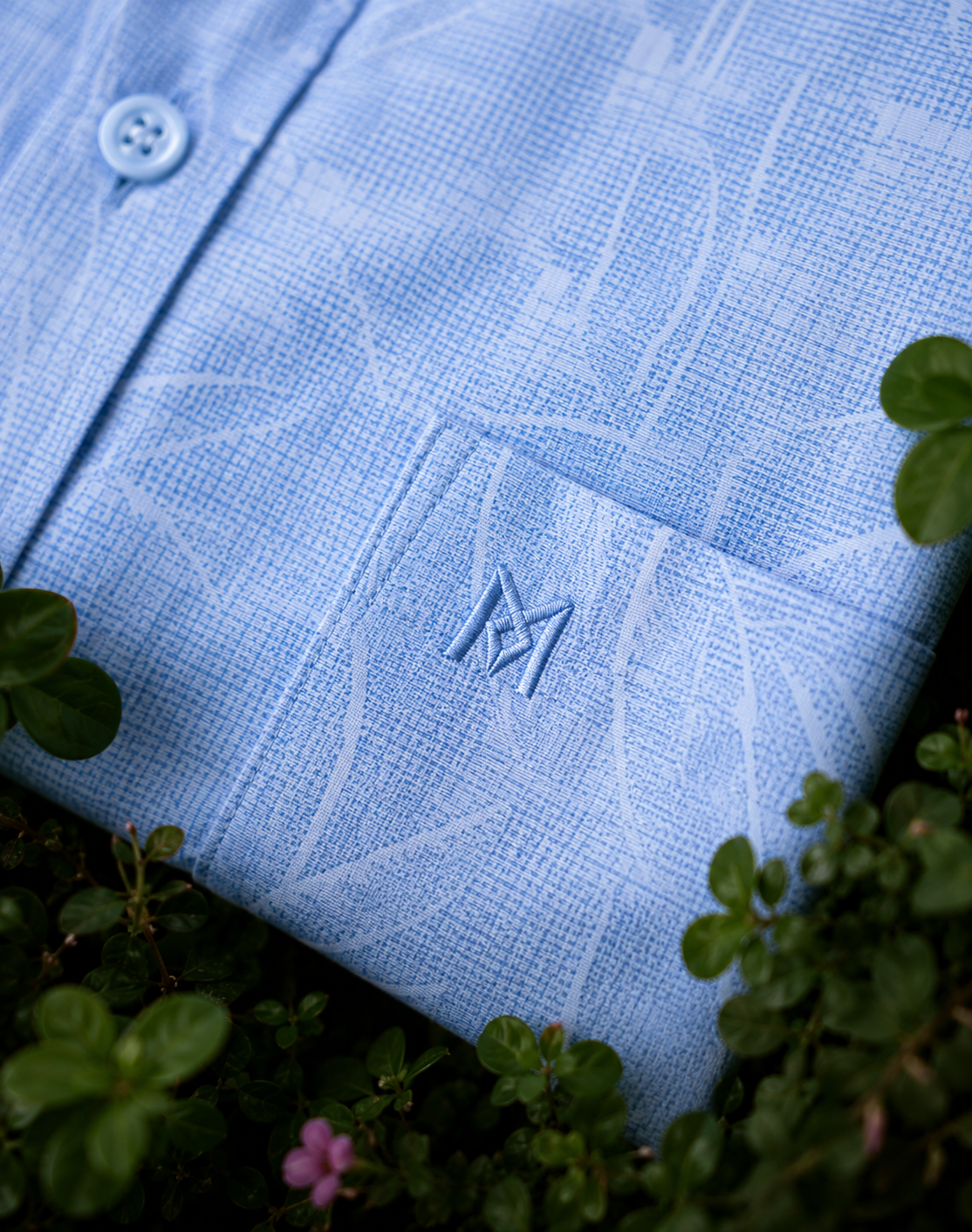 Áo sơ mi Khatoco tay ngắn (L,XL)