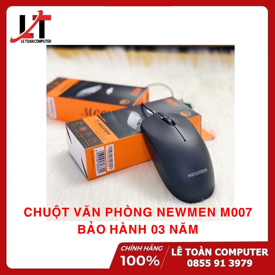 Chuột Có Dây Newmen M007 Chuyên Văn Phòng, Siêu Bền - Hàng Chính Hãng