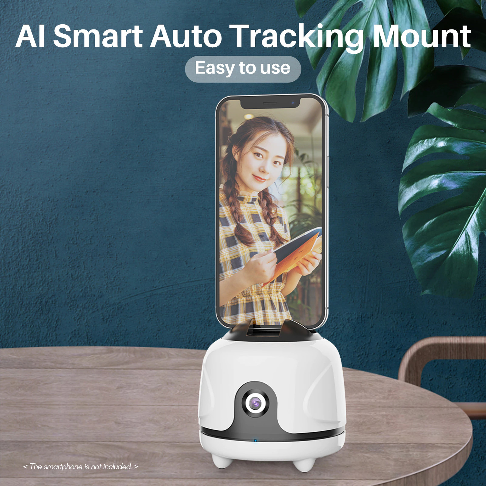 Ulanzi Cameraman AI Smart Auto Tracking Mount - Cảm biến thông minh, theo dõi khuôn mặt, xoay 360° - Hàng Chính Hãng
