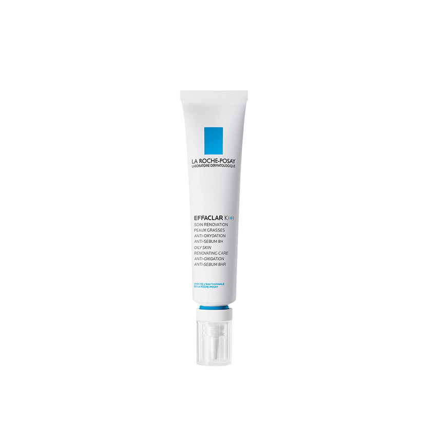 Bộ đôi kem dưỡng giúp giảm mụn đầu đen, giảm bóng nhờn La Roche-Posay Effaclar K+ 40ml và Gel rửa mặt dành cho da dầu mụn Effaclar Gel 50ml