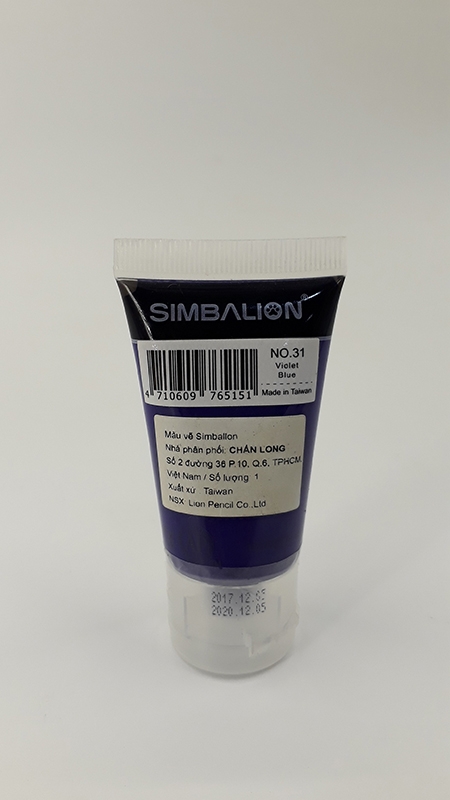 Màu Vẽ Simbalion Acrylic 30ml NAC30 - 31 - Violet